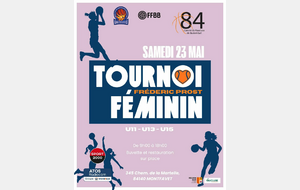 TOURNOI FEMININ U11, U13, U15