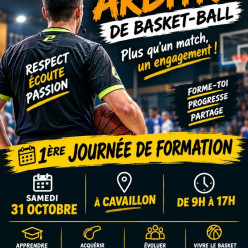 FORMATION ARBITRE BASKET DEPARTEMENTAUX