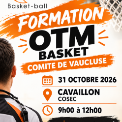 FORMATION OTM COMITE DE VAUCLUSE